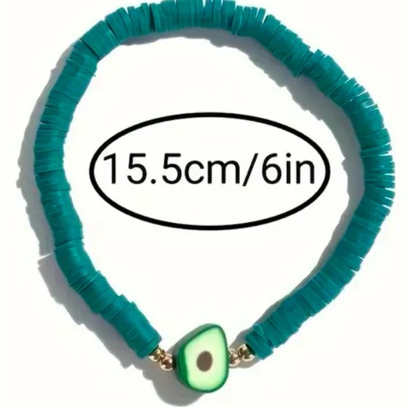 NEW! Kids colorful Beaded Bracelet 3 Pieces - Picture 2 of 3